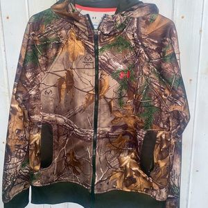 COPY - Under Armour Full Zip Camo Hoodie